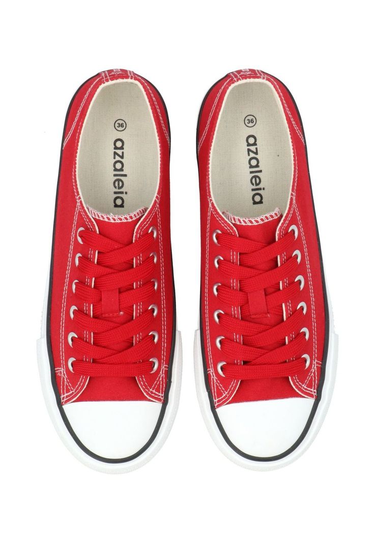 Zapatilla Mujer Sami Rojo Azaleia