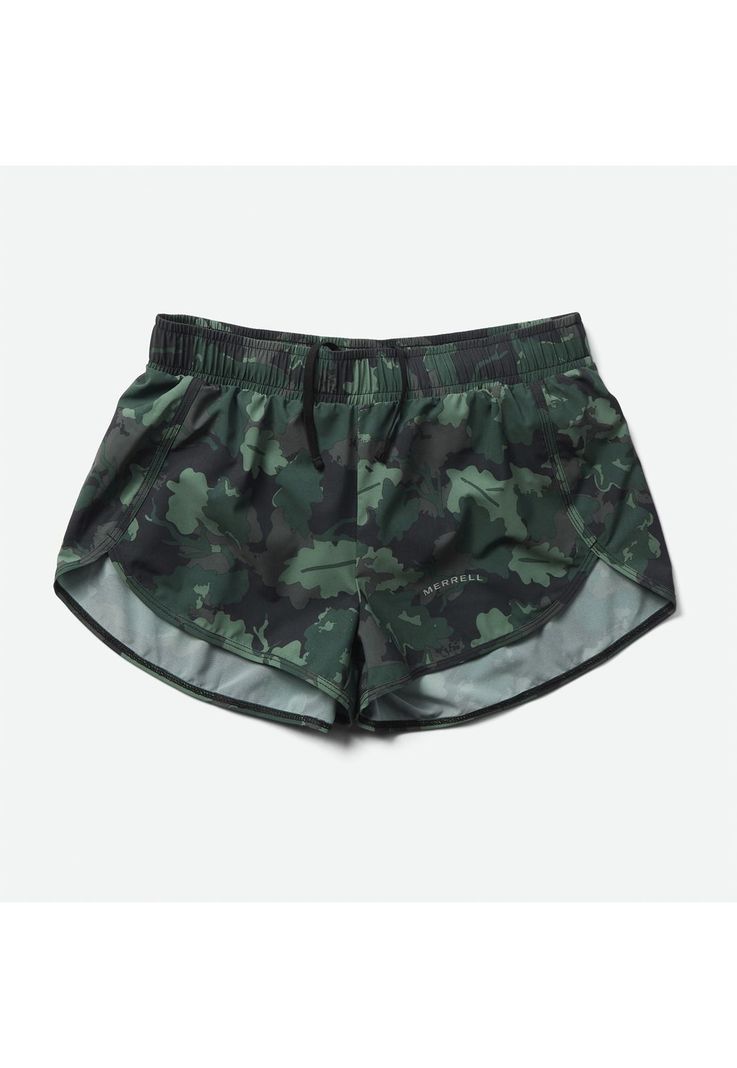 Short Mujer W Trail Running Shor Verde-0
