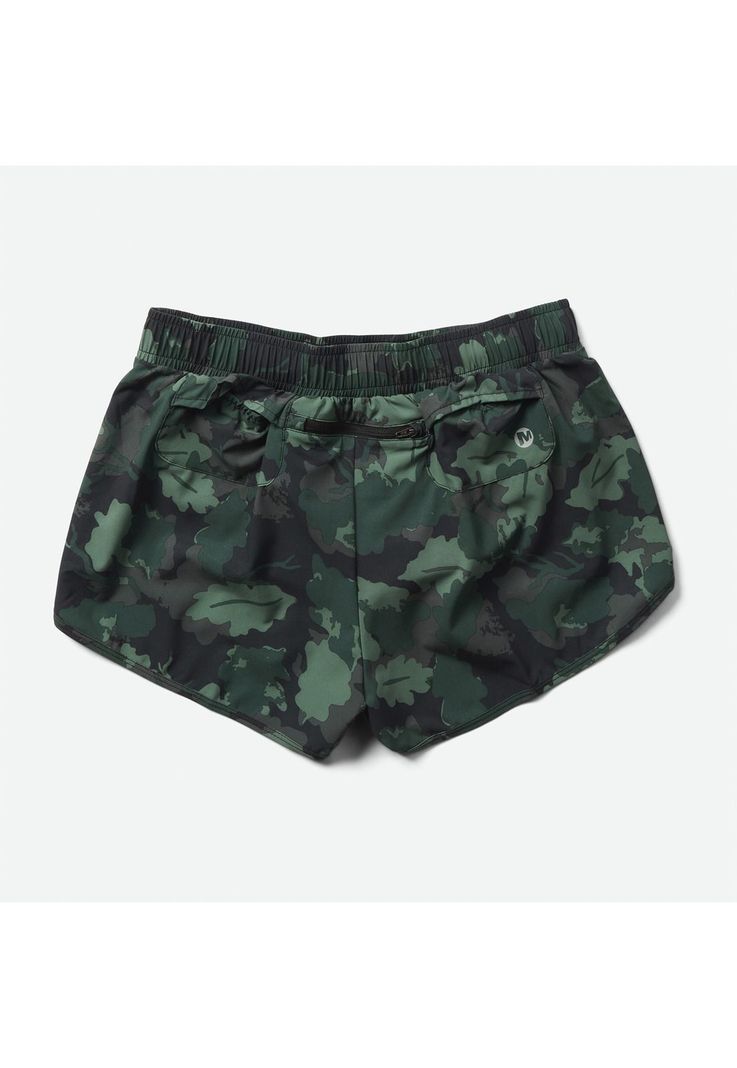 Short Mujer W Trail Running Shor Verde-1