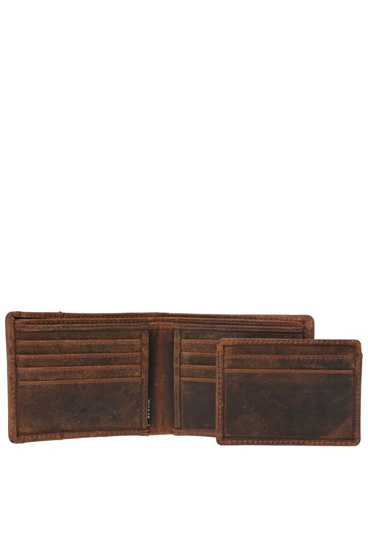 Billetera Cnv/Cuero Hombre Jaspr Ventana Verde-2