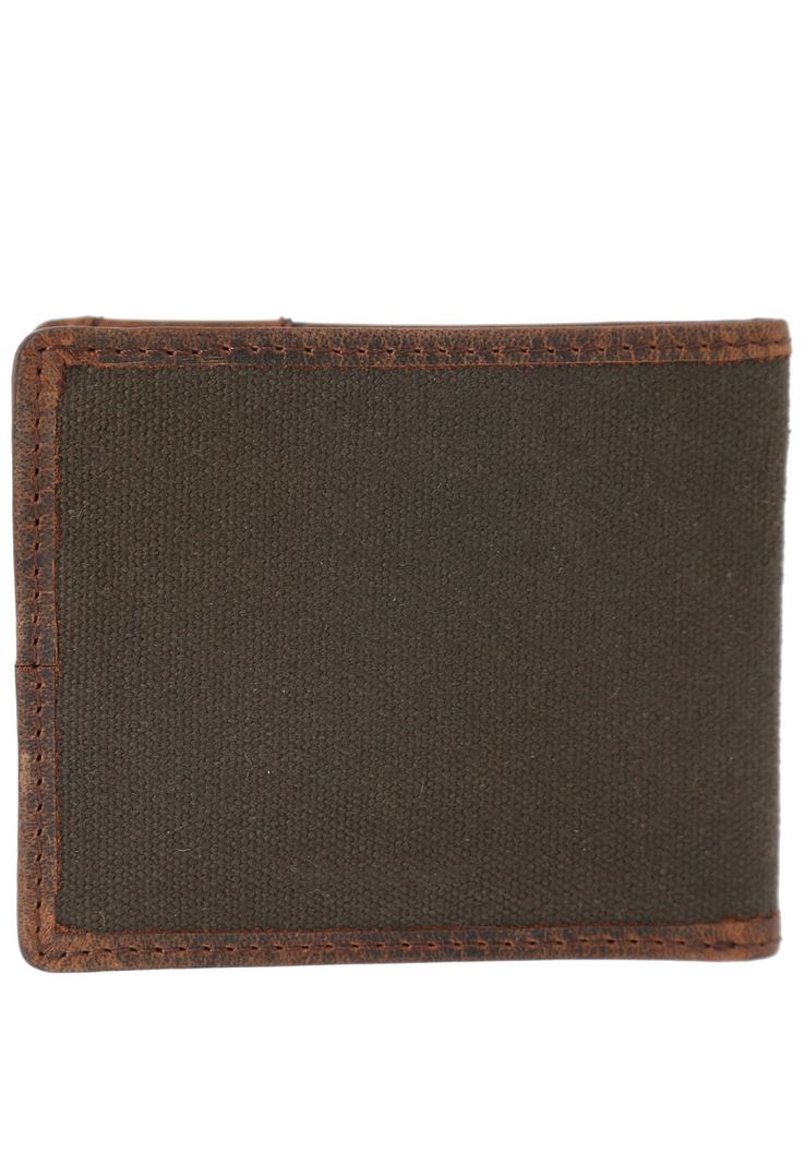 Billetera Cnv/Cuero Hombre Jaspr Ventana Verde-4