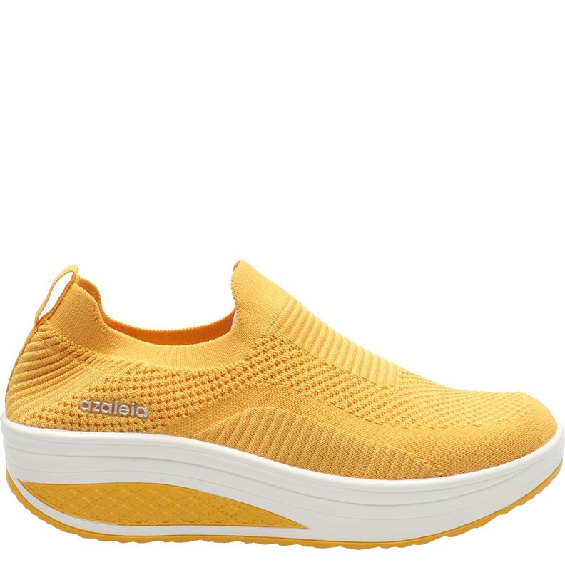 Zapatilla Mujer Willing Mostaza-1