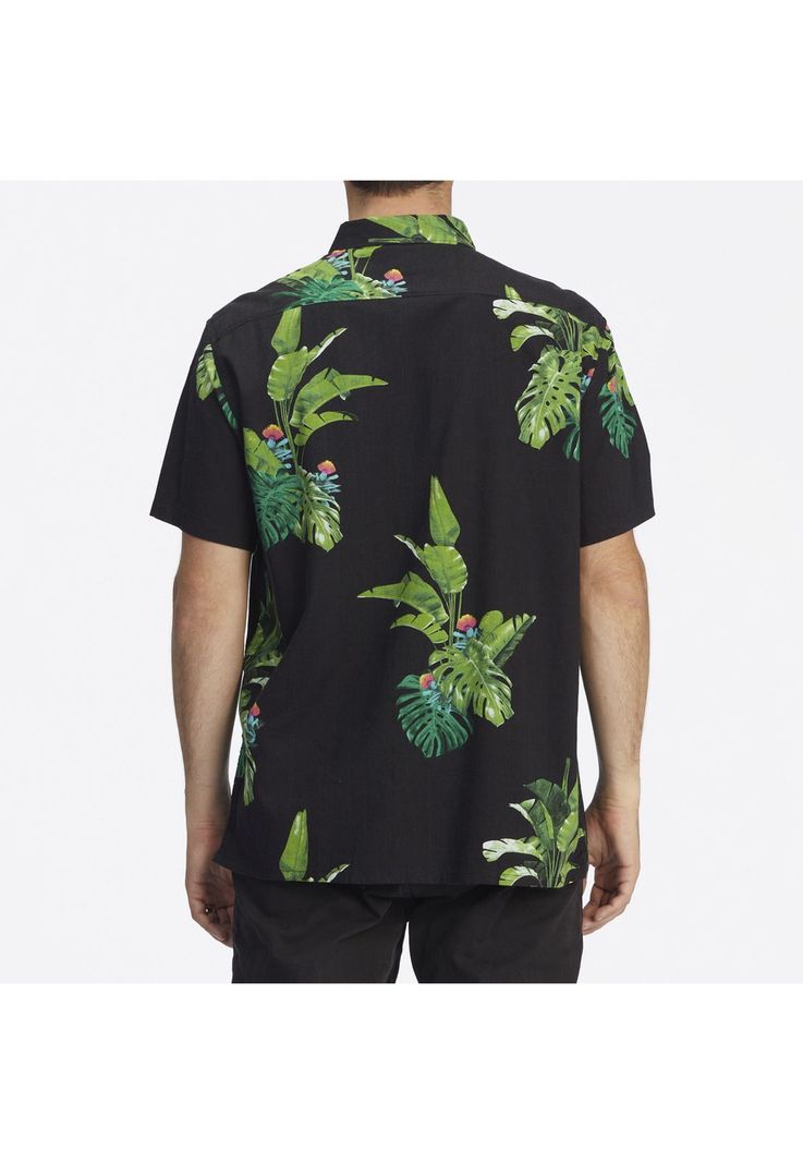 Camisa M/C Hombre Kamea Jungle Negro-2