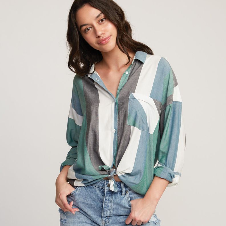 Blusa Mujer Hera Turquesa