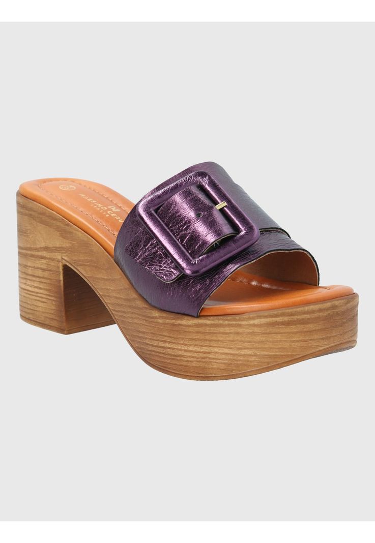 Sandalia Morado Mujer Donnias -0