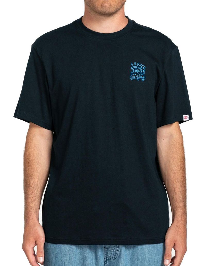Polera M/C Larimer Ss Azul Marino Hombre Element