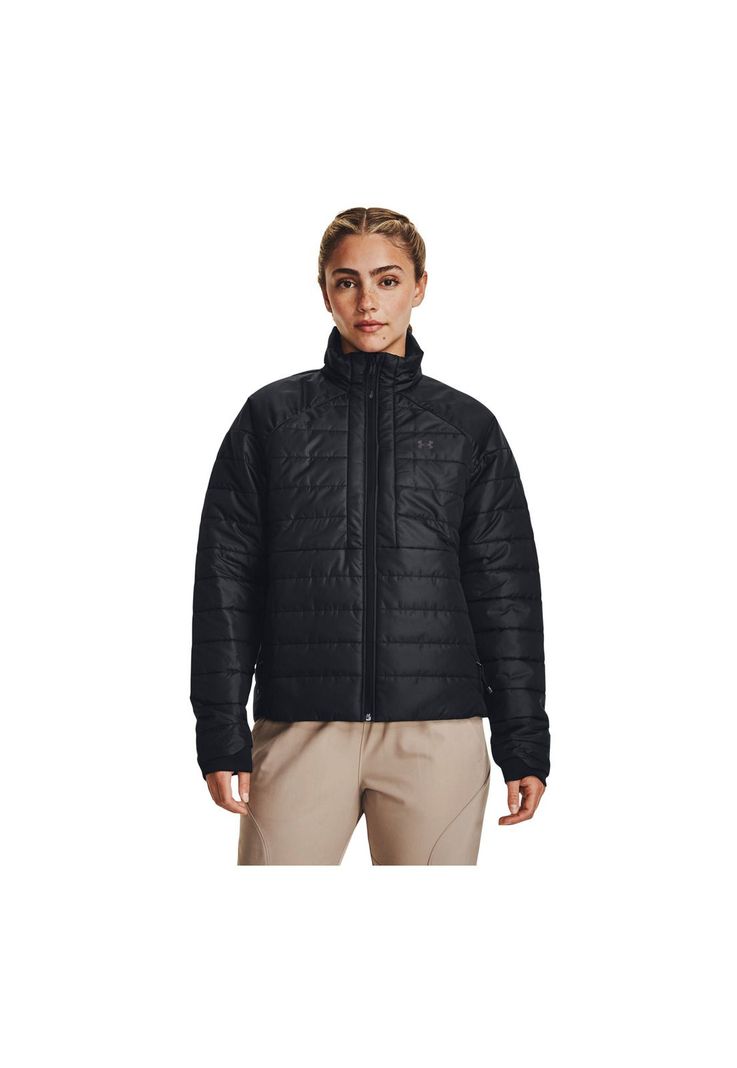 Chaqueta UA Storm Negro para mujer-3