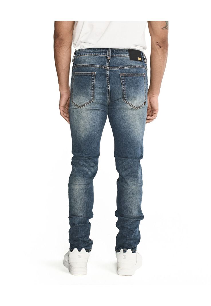 Jeans Triblend Stretch Den Azul Hombre-7