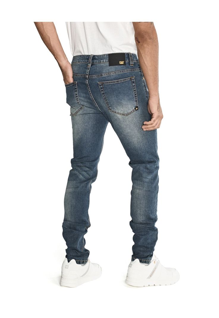 Jeans Triblend Stretch Den Azul Hombre-9