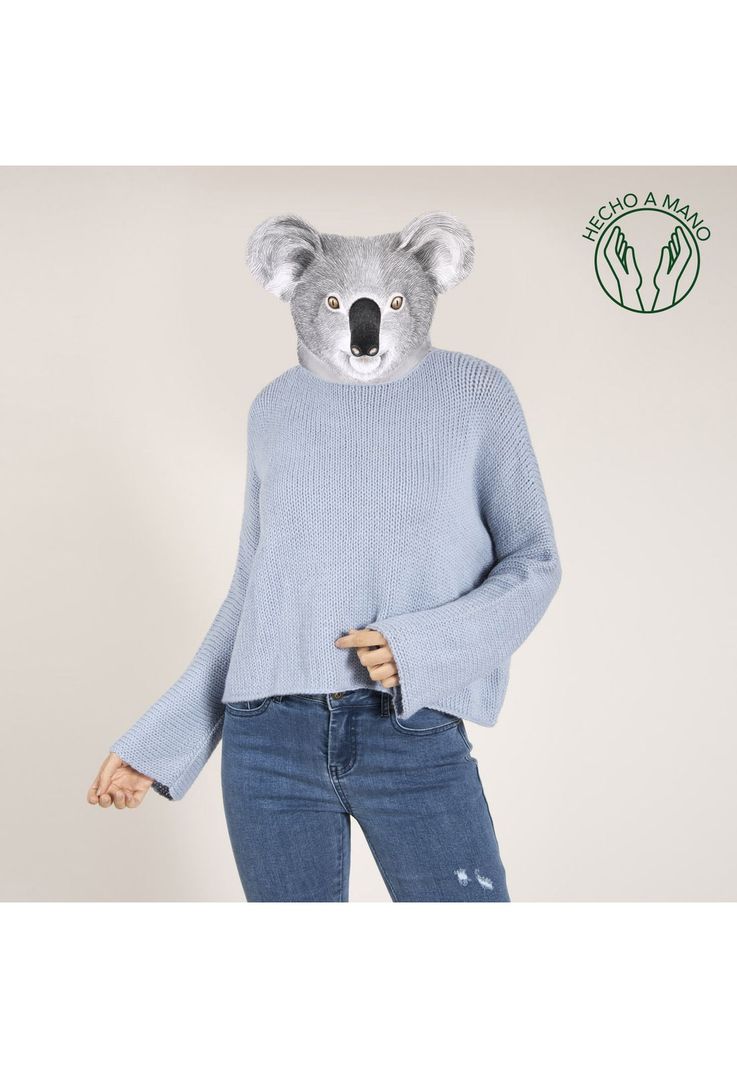 Chaleco Alpaca Mujer Sisa Azul Claro
