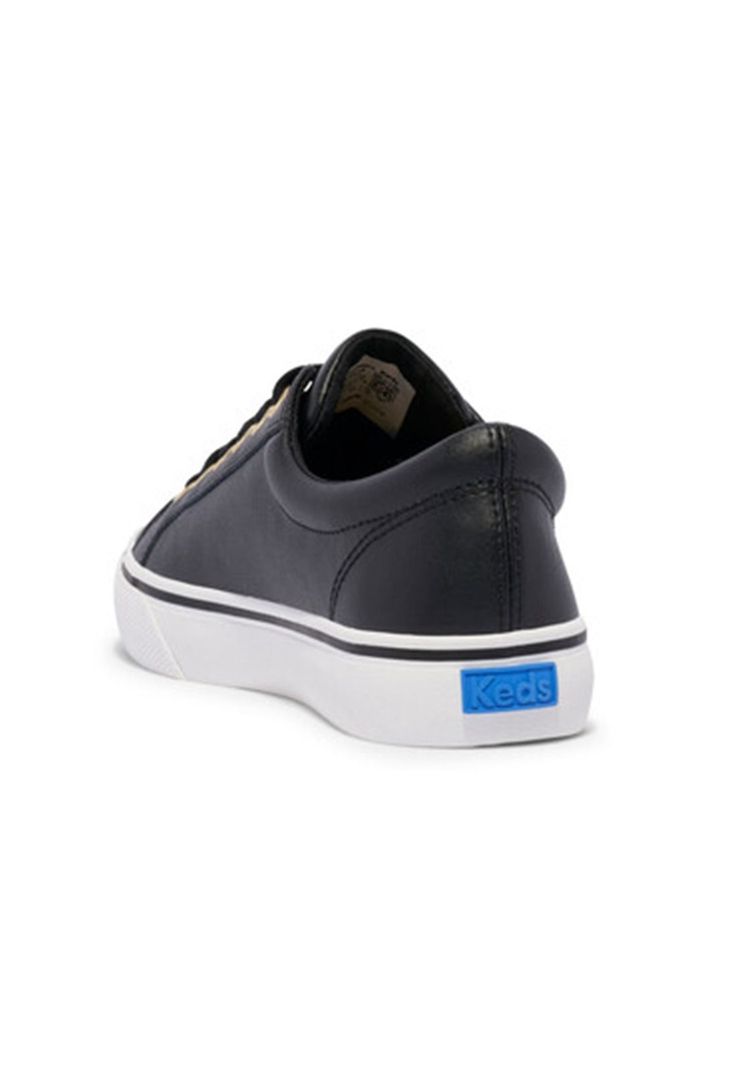 Zapatilla Cuero Negra Mujer Jump Kick -5