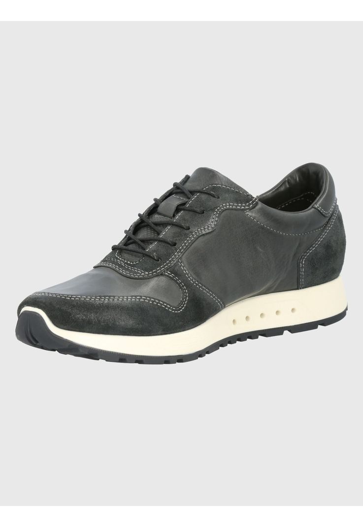 Zapatilla Cuero Negro Hombre Paramus -3