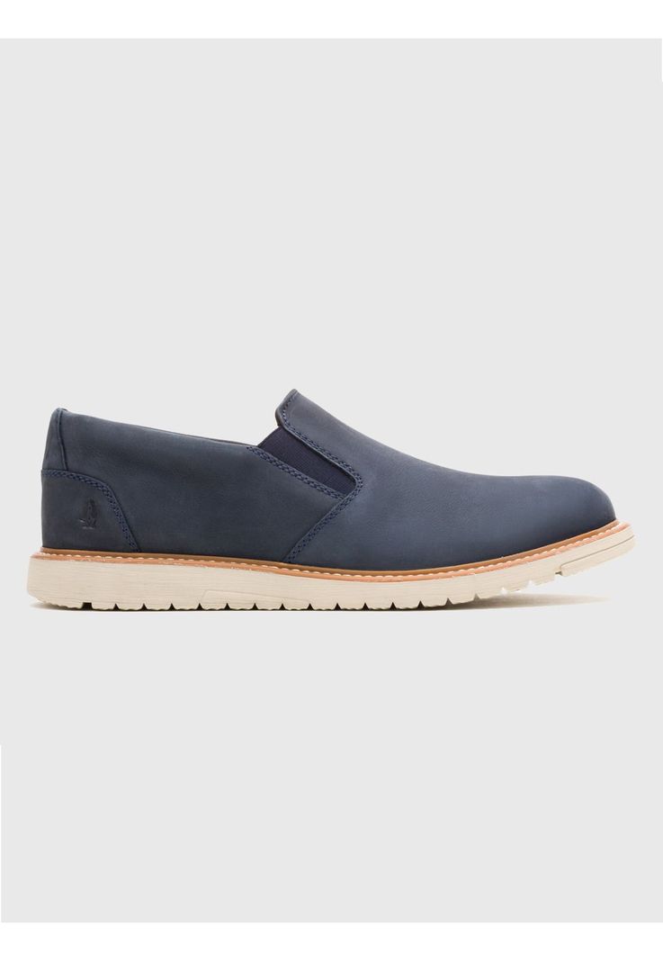 Zapato Cuero Hombre Jenson Slip On Azul-1