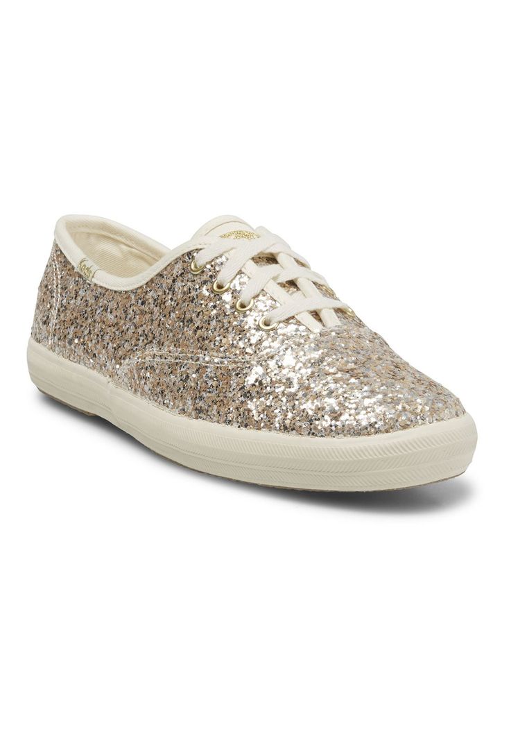 Zapatilla Mujer Casual Champion Glitter Dorada-1