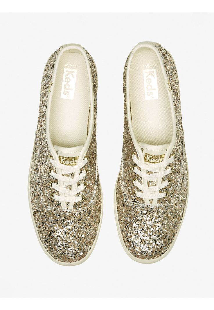 Zapatilla Mujer Casual Champion Glitter Dorada-3