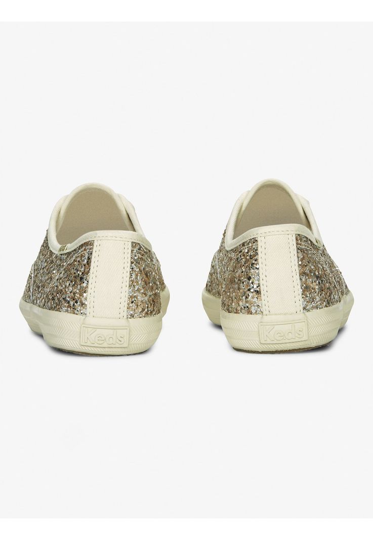 Zapatilla Mujer Casual Champion Glitter Dorada-5