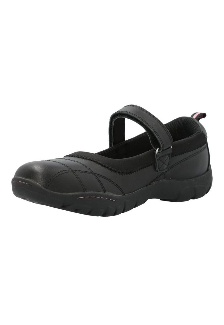 Guillermina Niña Cuero Lolly Negro-4