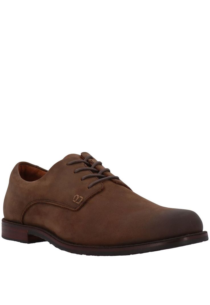 Zapato Cuero Hombre Harrow I Café Oscuro-0