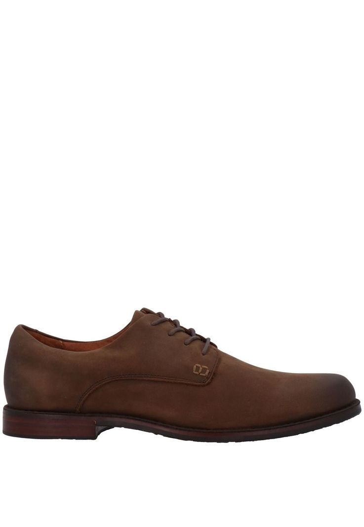Zapato Cuero Hombre Harrow I Café Oscuro-1
