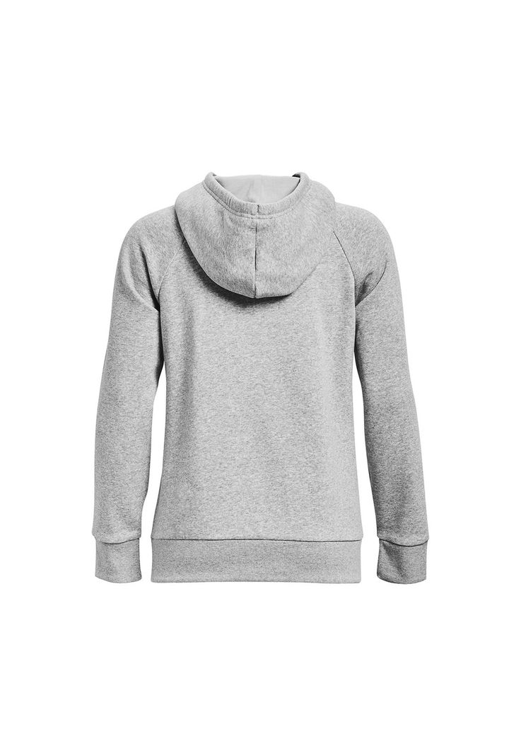 Polerón Big Logo UA Rival Gris para mujer-1