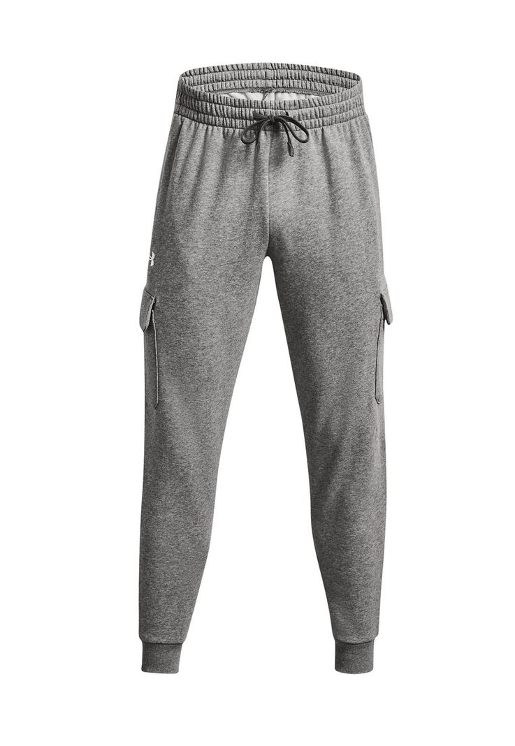 Joggers cargo UA Rival para hombre Gris-0