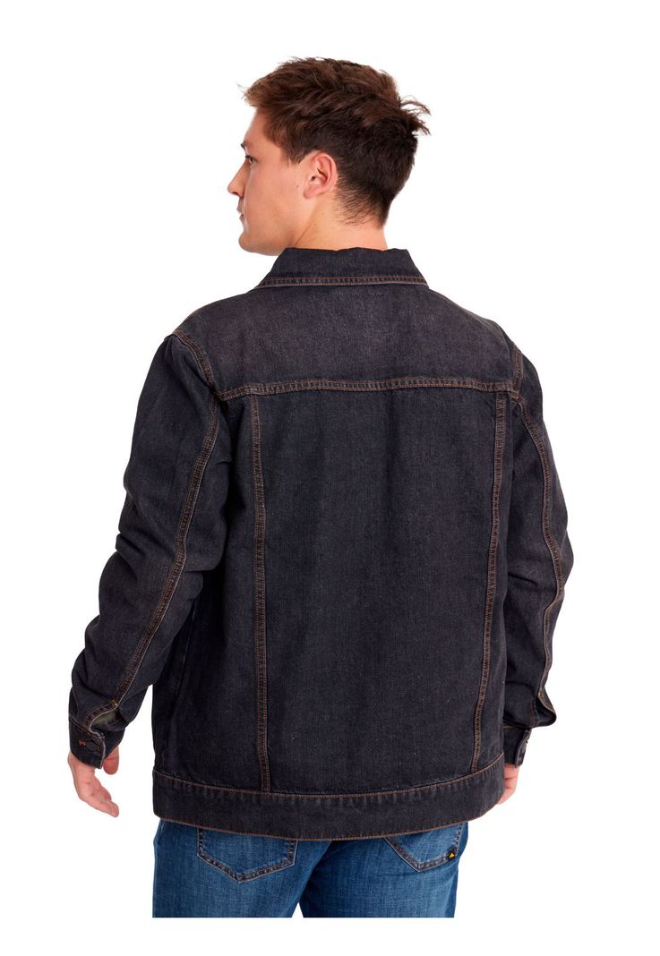 Chaqueta Unisex Denim Work Jacket Gris-3