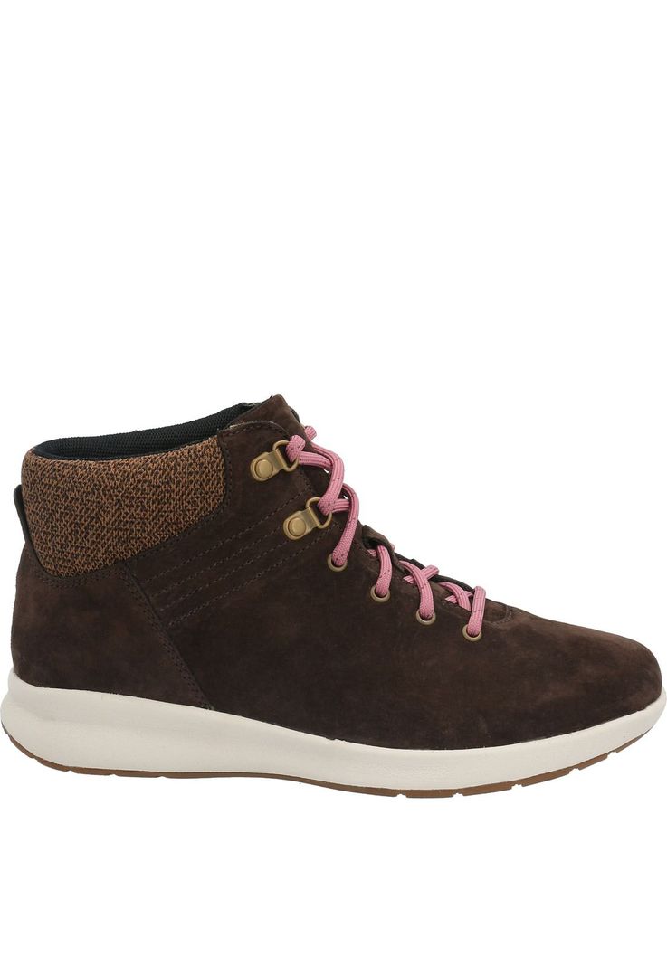 Zapatilla Cuero Mujer Spinal Lace B Choco-1