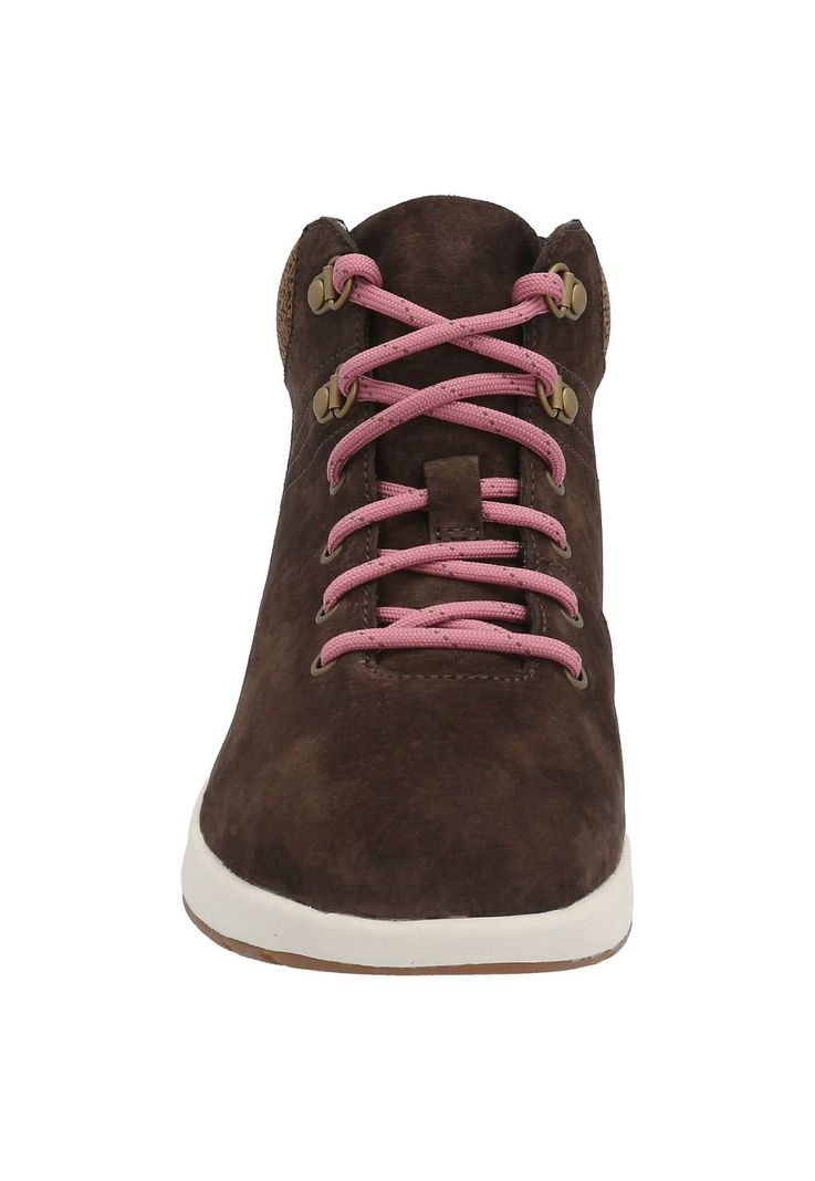 Zapatilla Cuero Mujer Spinal Lace B Choco-2