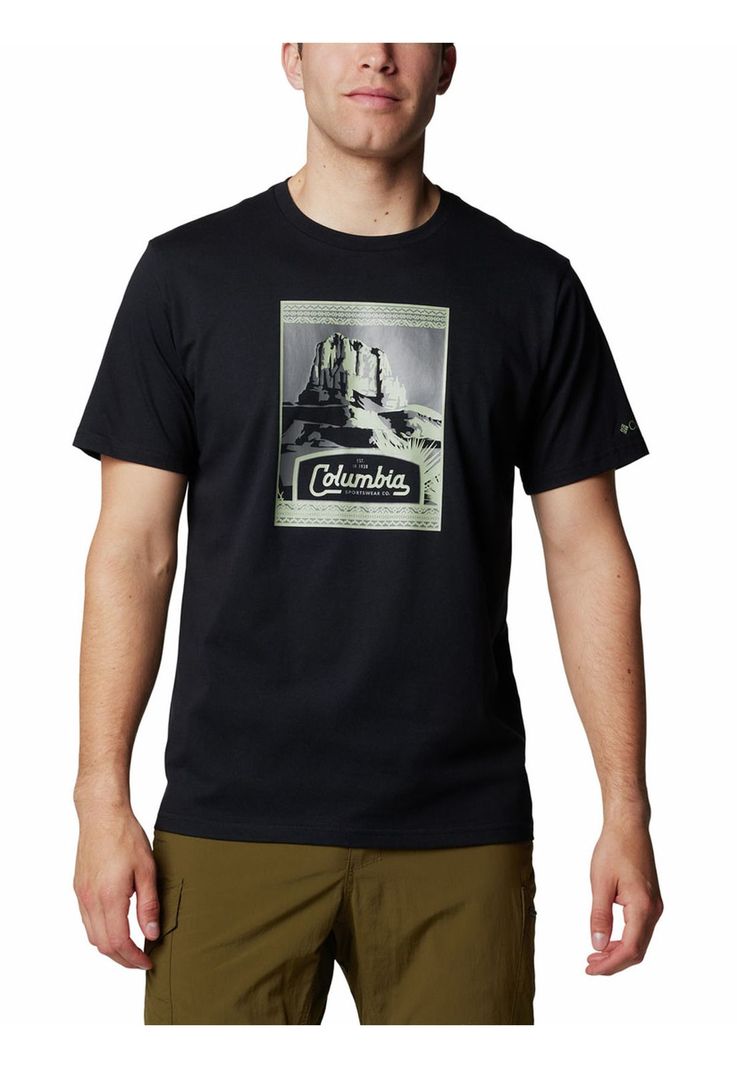 Polera Hombre Csc Seasonal Logo Negro-0