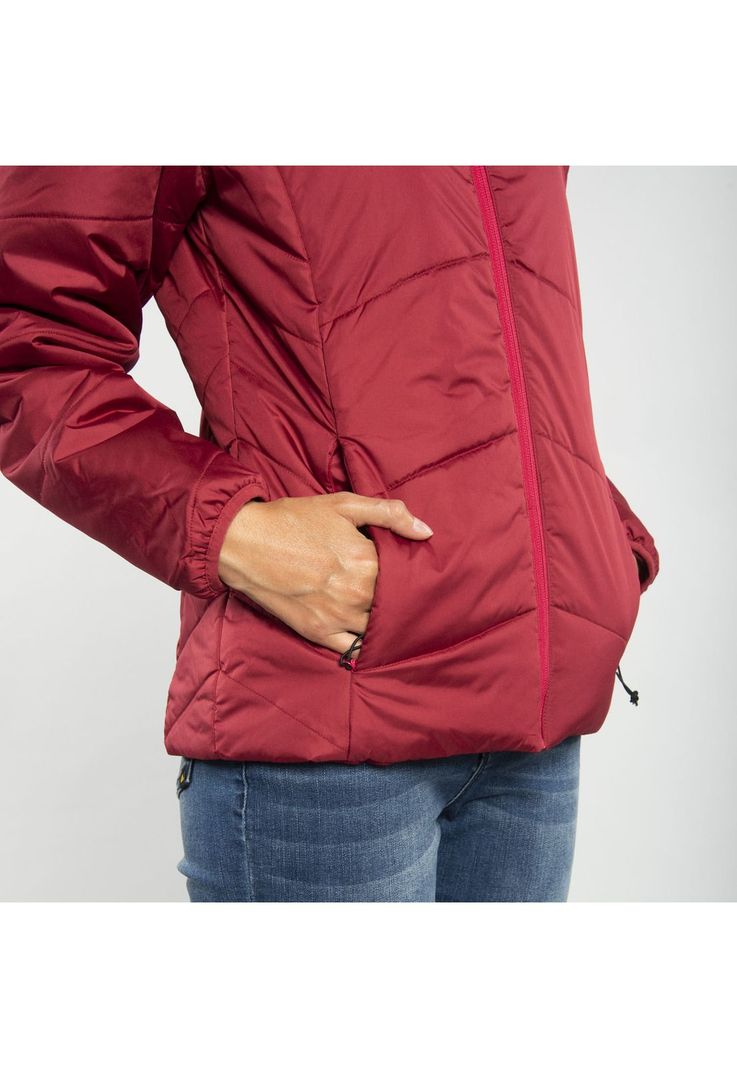 Parka Mujer W Fdtn Ins Jacket Rojo-3
