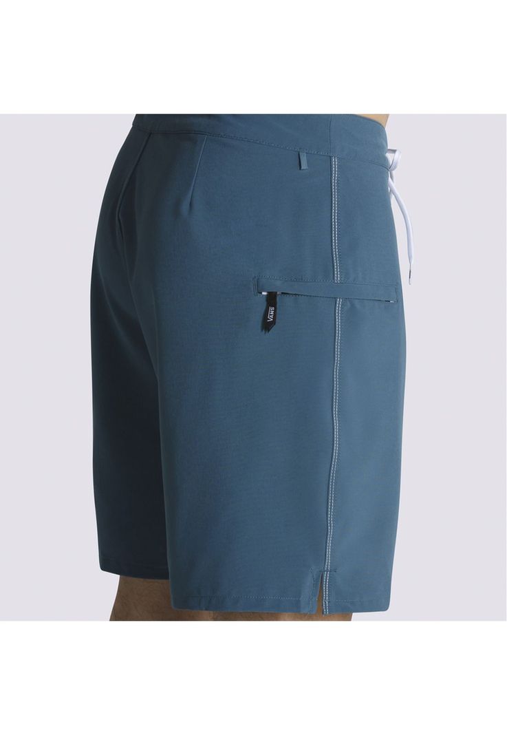 Traje De Baño The Daily Solid Boar Azul Hombre-4