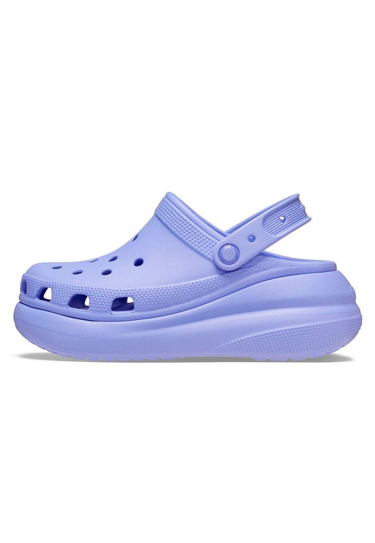 Zueco Crocs Mujer Crush Clog Morado-1