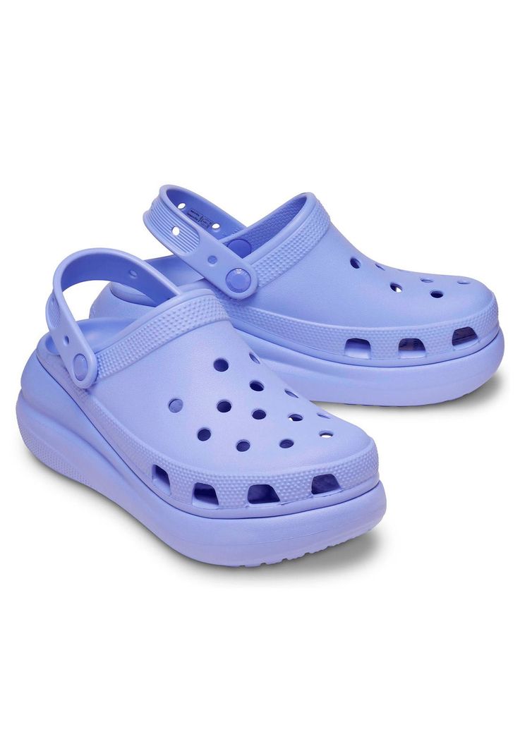 Zueco Crocs Mujer Crush Clog Morado-3