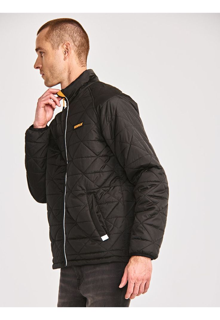 Chaqueta Hombre MW Ins Triangle QuiltedNegro-1