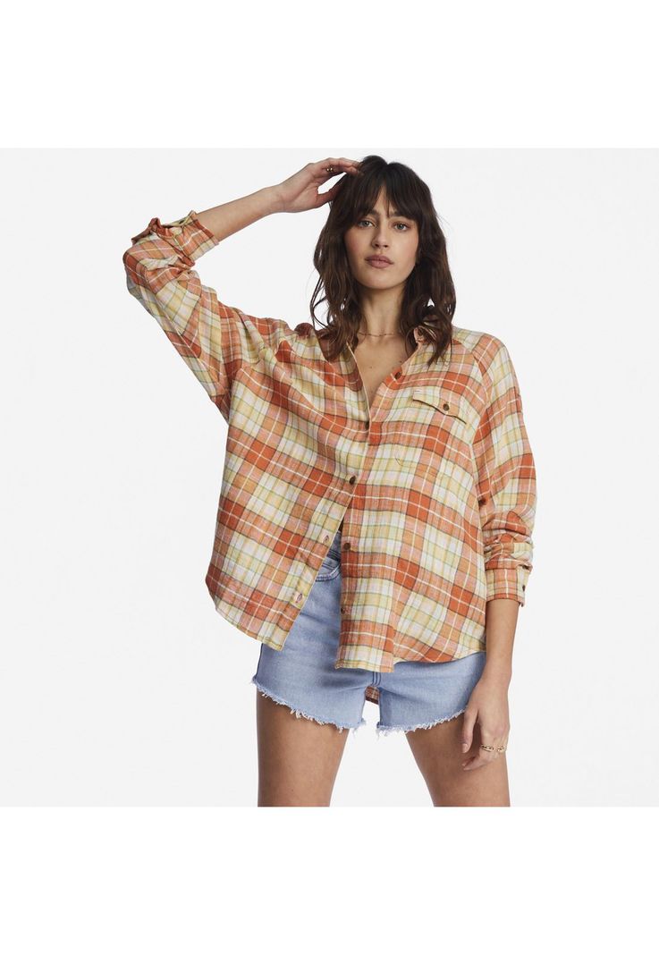 Blusa Mujer Best Time Naranja-0
