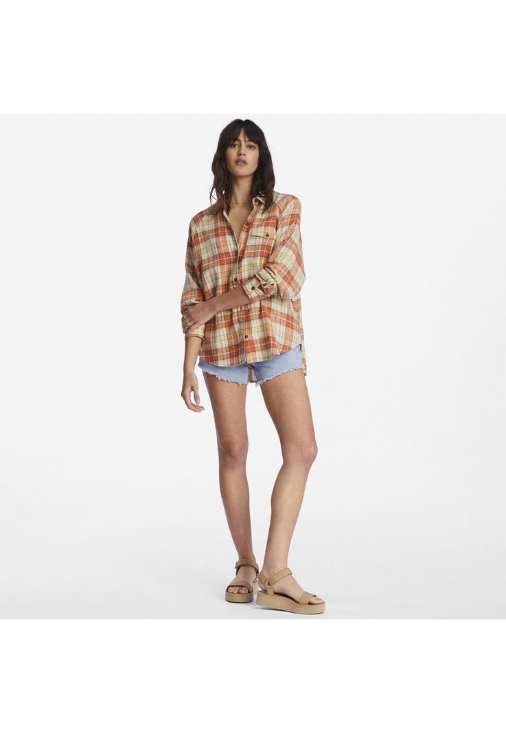 Blusa Mujer Best Time Naranja-1