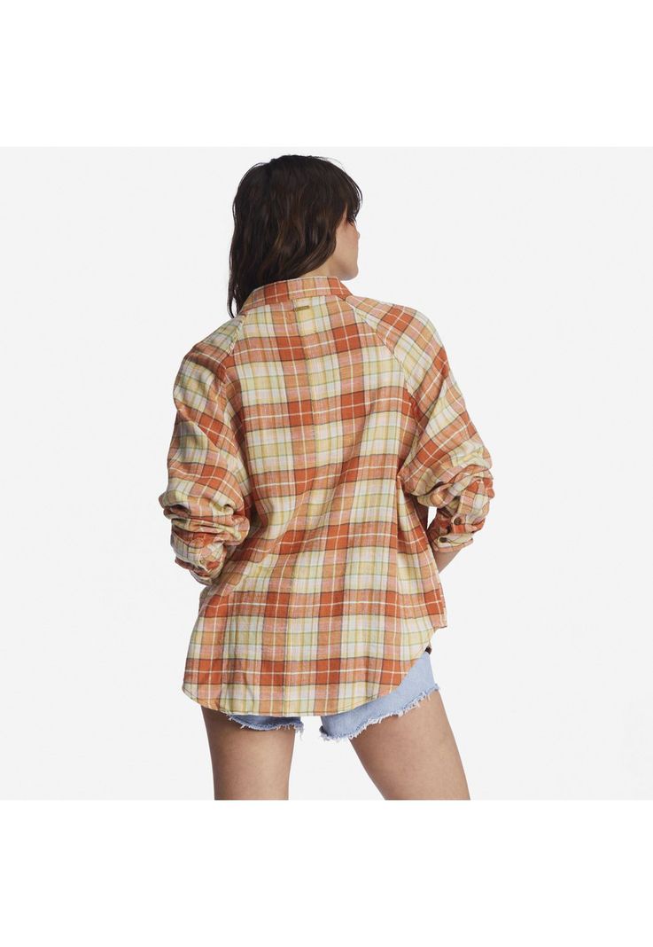 Blusa Mujer Best Time Naranja-3