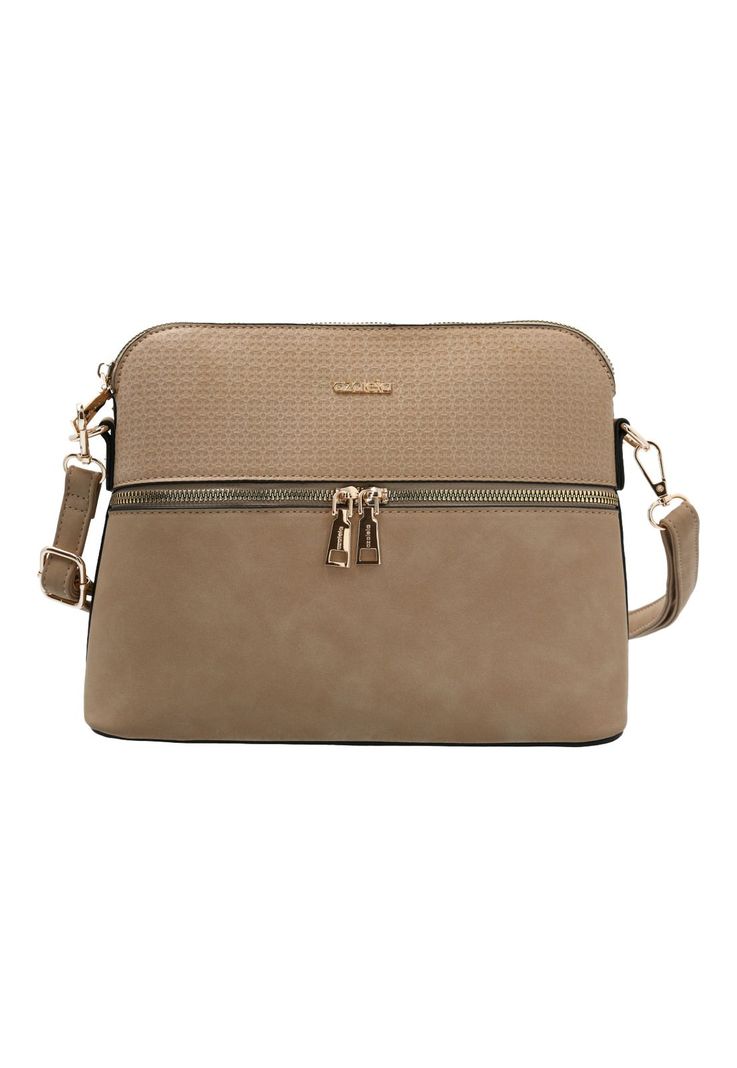 Carteras Castello Cross Mujer Café-0