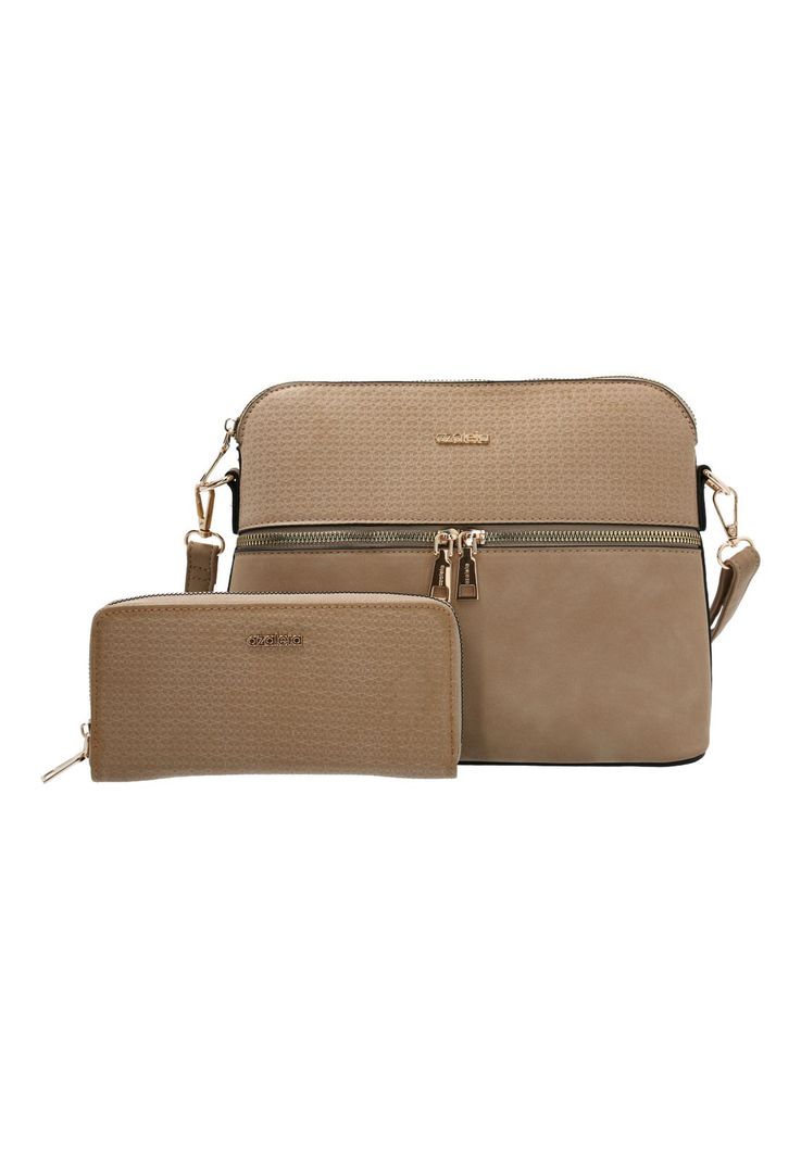 Carteras Castello Cross Mujer Café-3