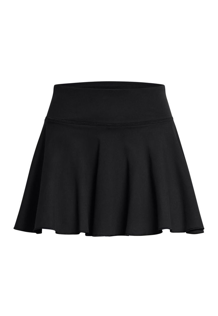 Falda Short UA Motion para mujer Negro-0