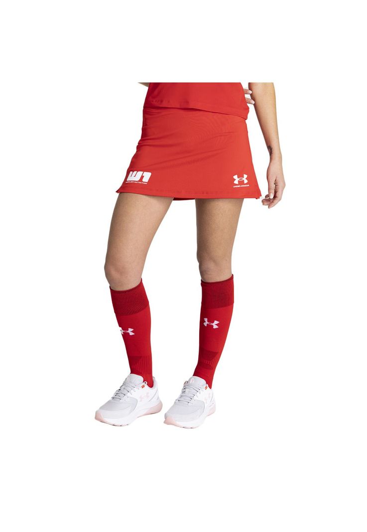 Falda Federación Hockey "Local" Mujer Rojo-0