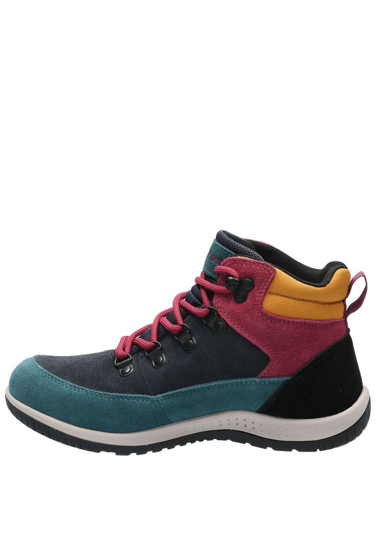 Botín Cuero Mujer Emur Azul Waterproof-5