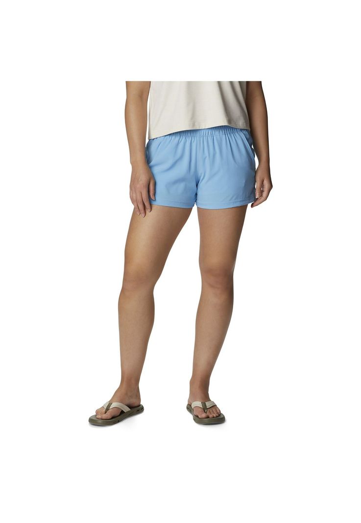 Short Alpine Chill Zero Celeste Mujer-0