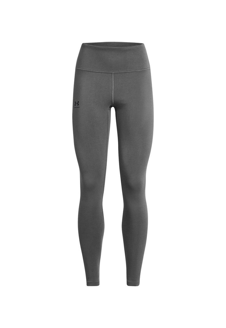 Calzas UA Rival gris para mujer-0