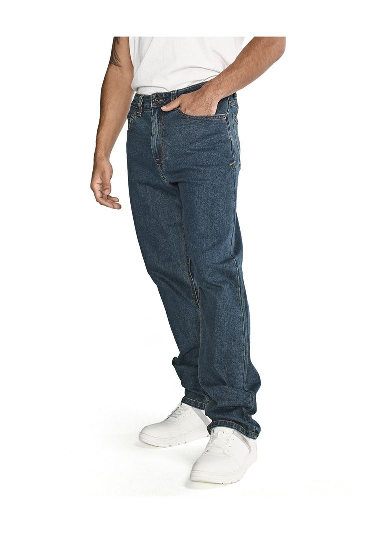 Jeans Casual Triblend Stretch Dens Azul Hombre-6