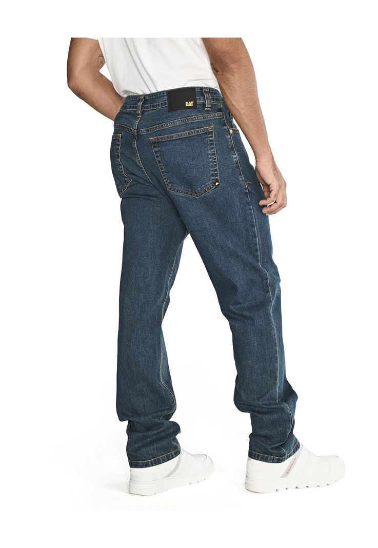 Jeans Casual Triblend Stretch Dens Azul Hombre-8
