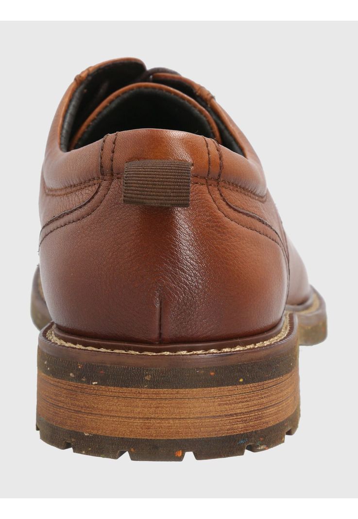 Zapato Cuero Café Hombre Hinton -5
