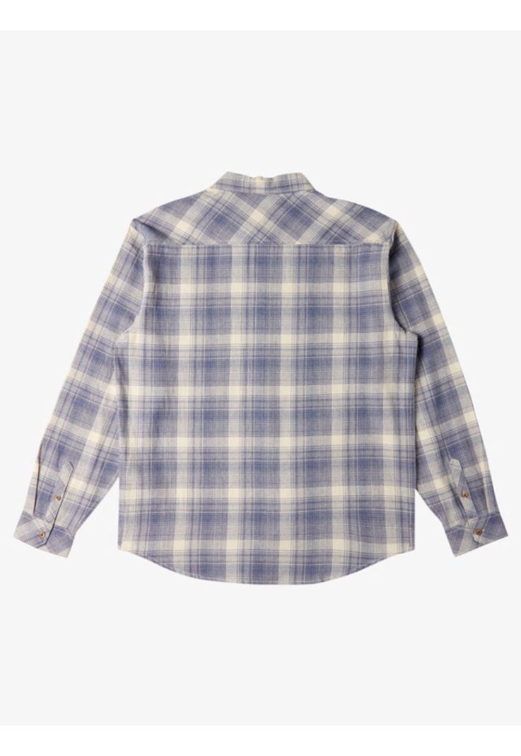 Camisa Franela Hombre Coastline Azul-5