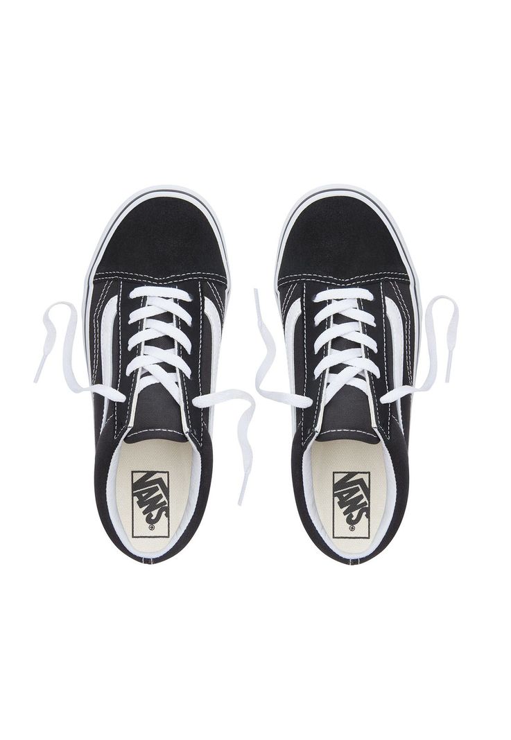 Zapatilla Niño Uy Old Skool Black/True White-1