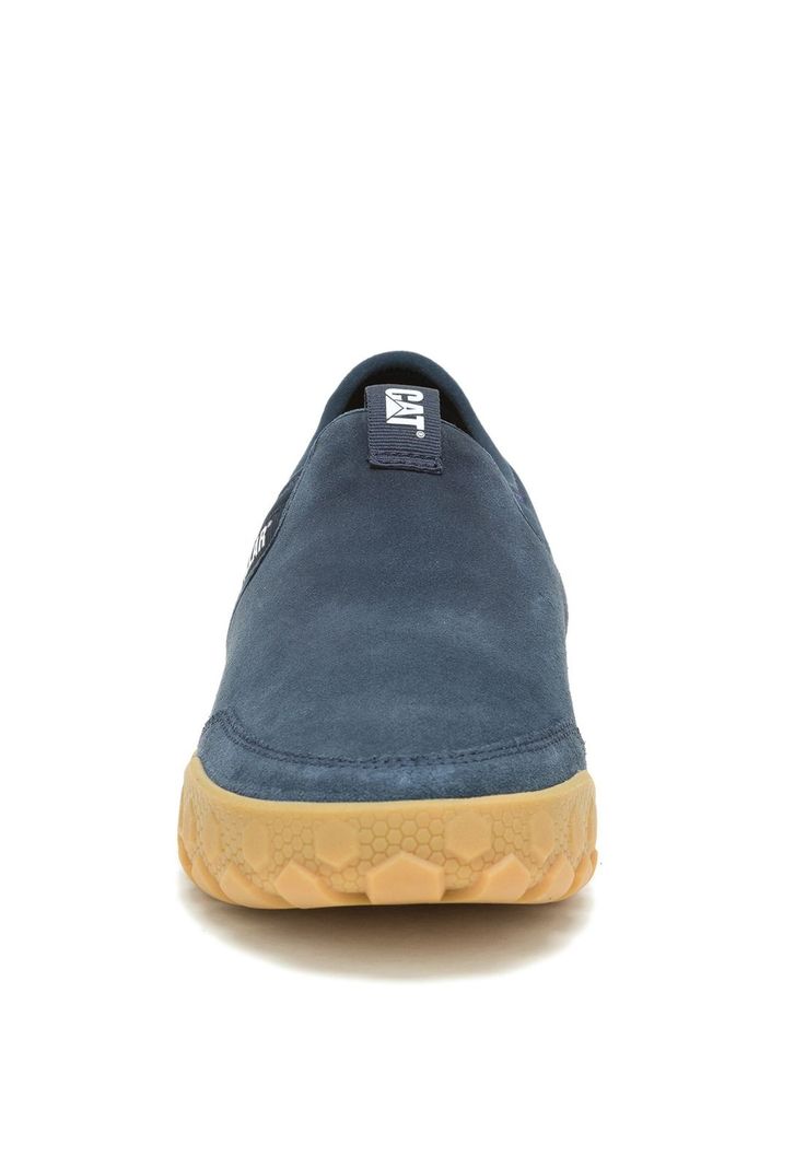 Zapatilla Slip On Gamuza Hombre Hex + Azul Marino -3